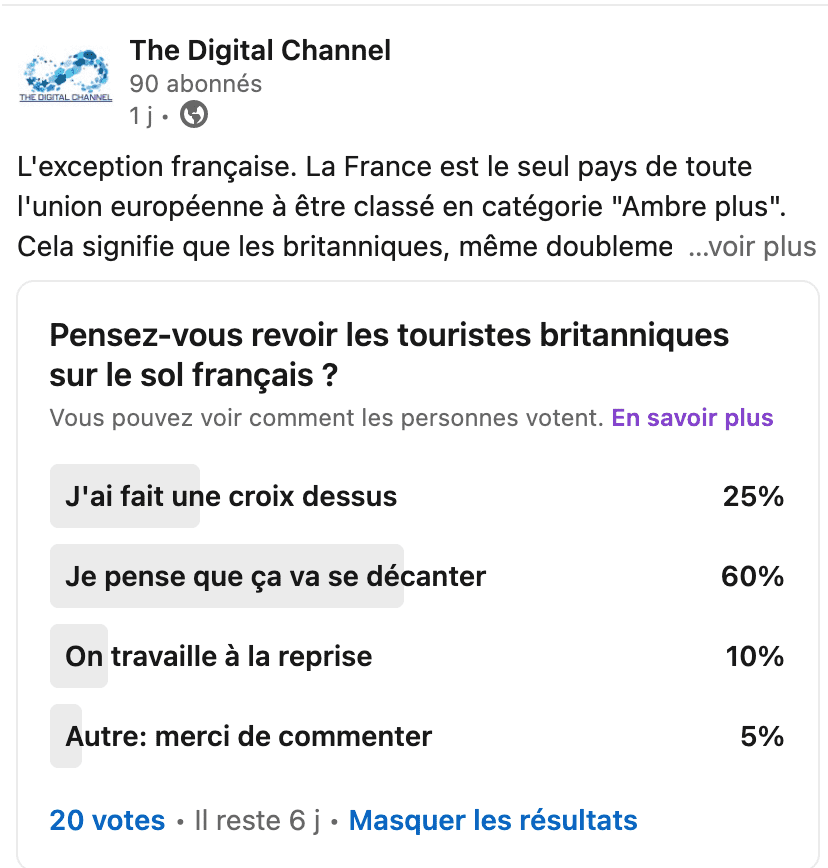 sondage attractivité de la France