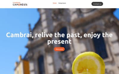 Un site web pour un office de tourisme